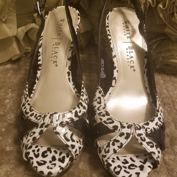 Black and White Heels - Picture 3 of 4